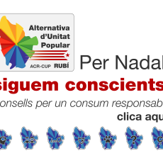 Per Nadal, siguem conscients!