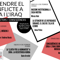 Cicle de xerrades ‘Entendre el conflicte a Síria i l’Iraq’