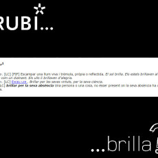 Rubí… brilla?