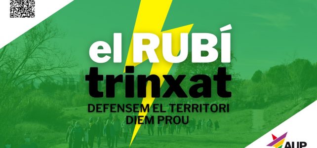 Que no ens trinxin més el territori!