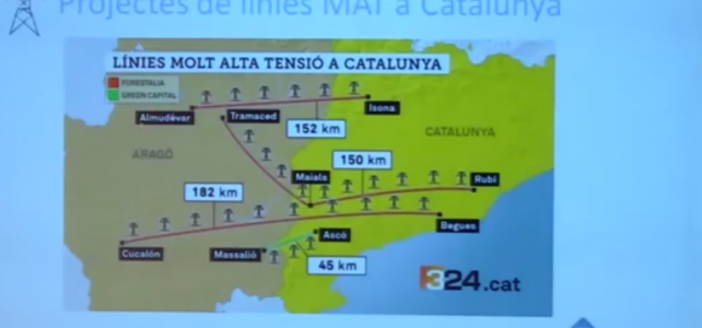 L’AUP presenta al·legacions a la nova línia d’alta tensió de Forestalia